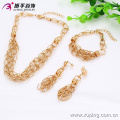 63394 Xuping fashion Elegant luxury noble jewelry set with 18K gold plated